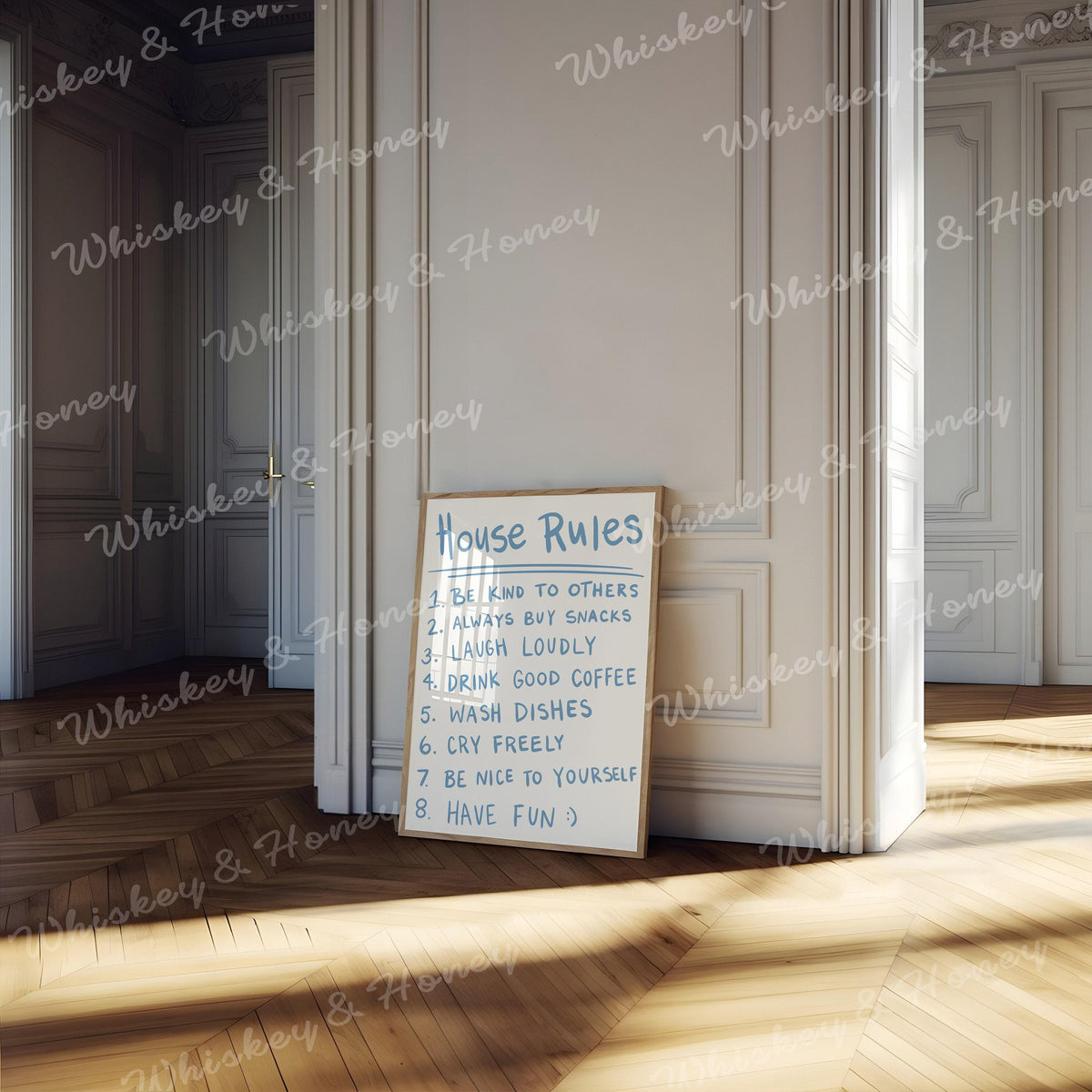 House Rules Print