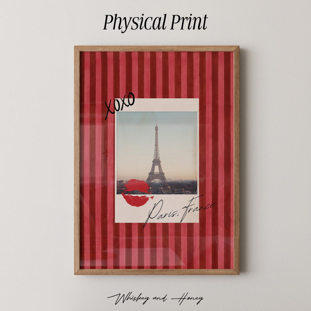 Vintage Paris Eiffel Tower Print