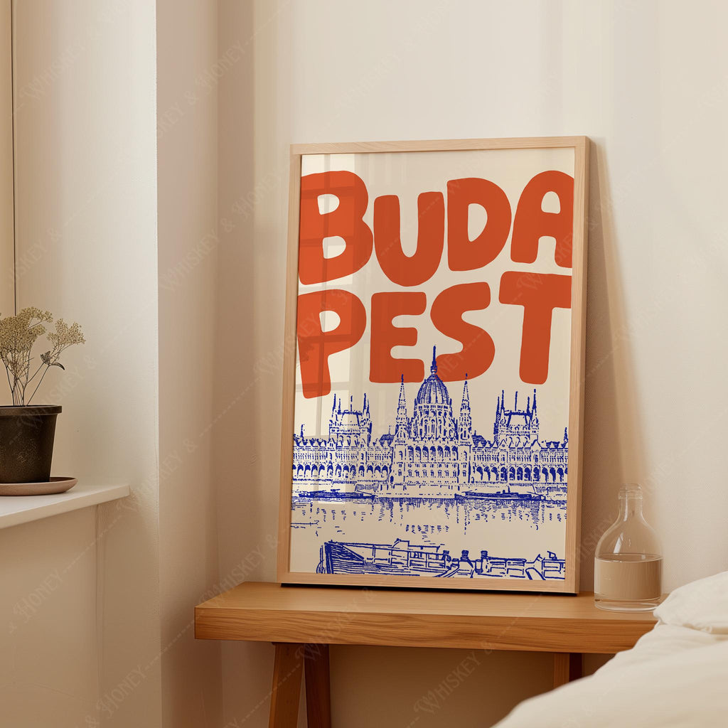 Budapest Travel Print