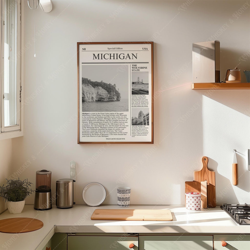 Michigan Newspaper Print