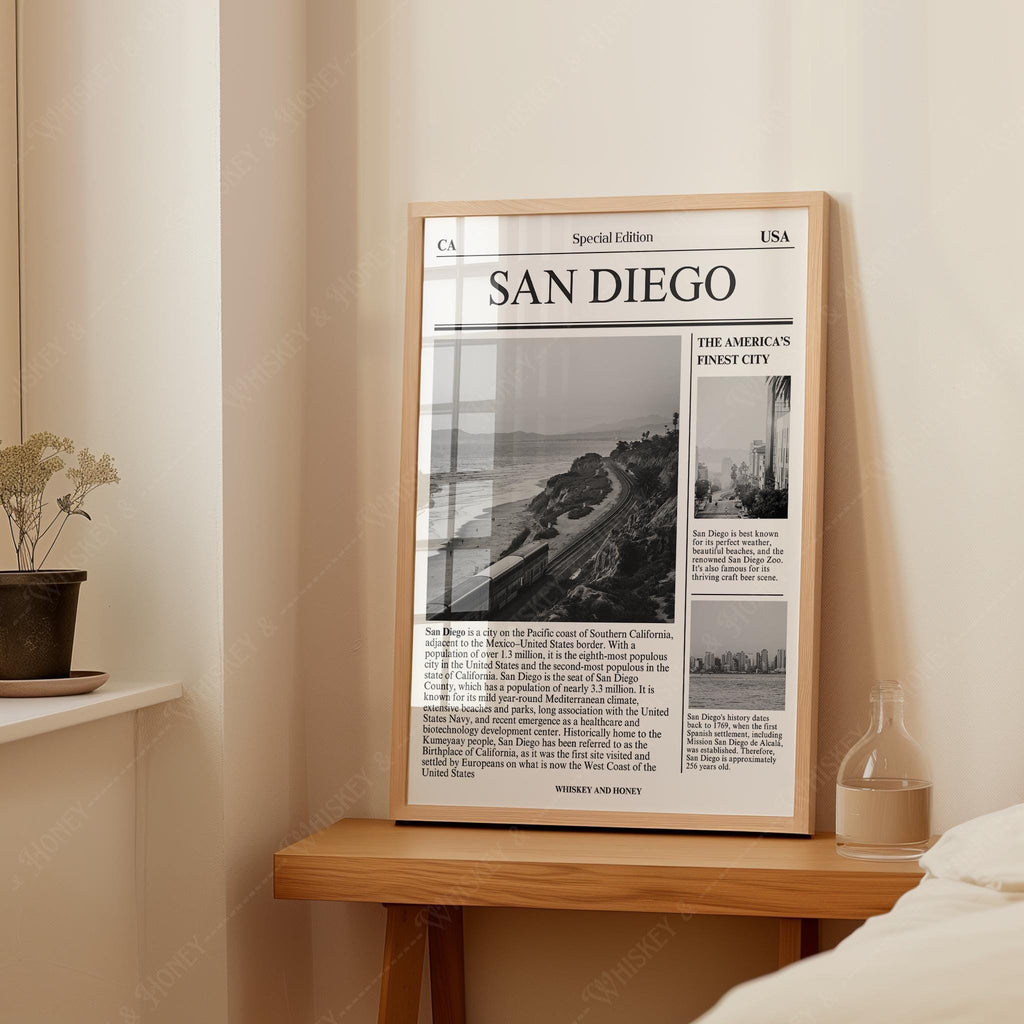 San Diego City Newspaper Print