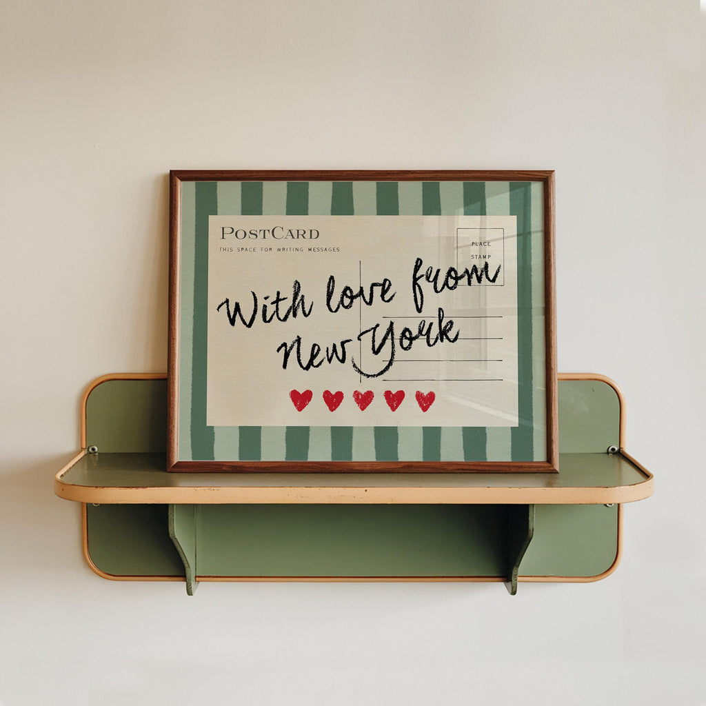 With Love From New York Print