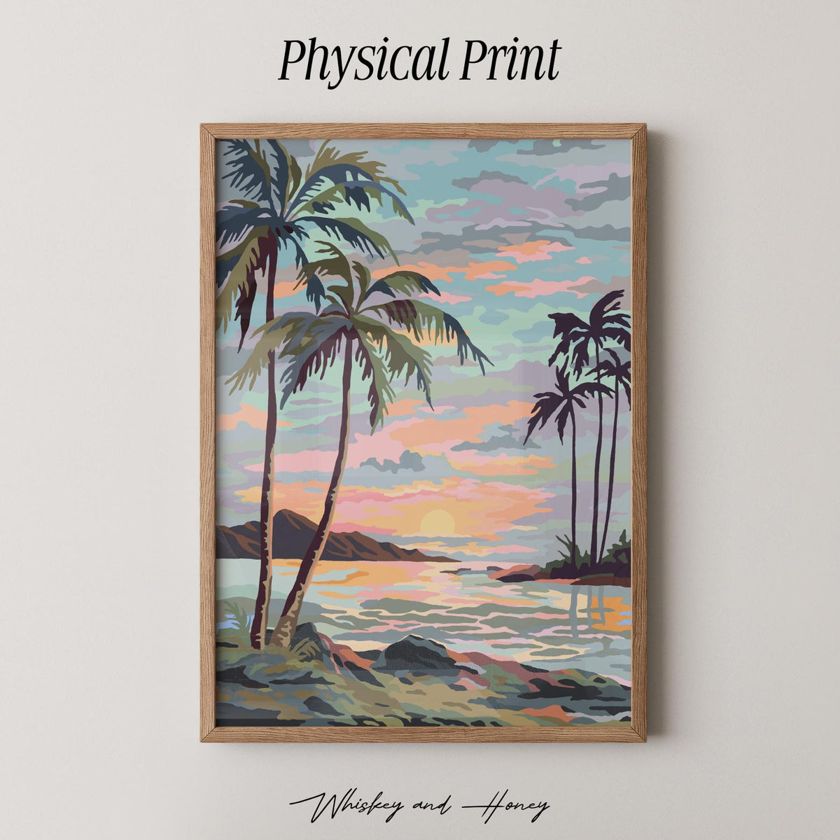Vintage Hawaii Art Print