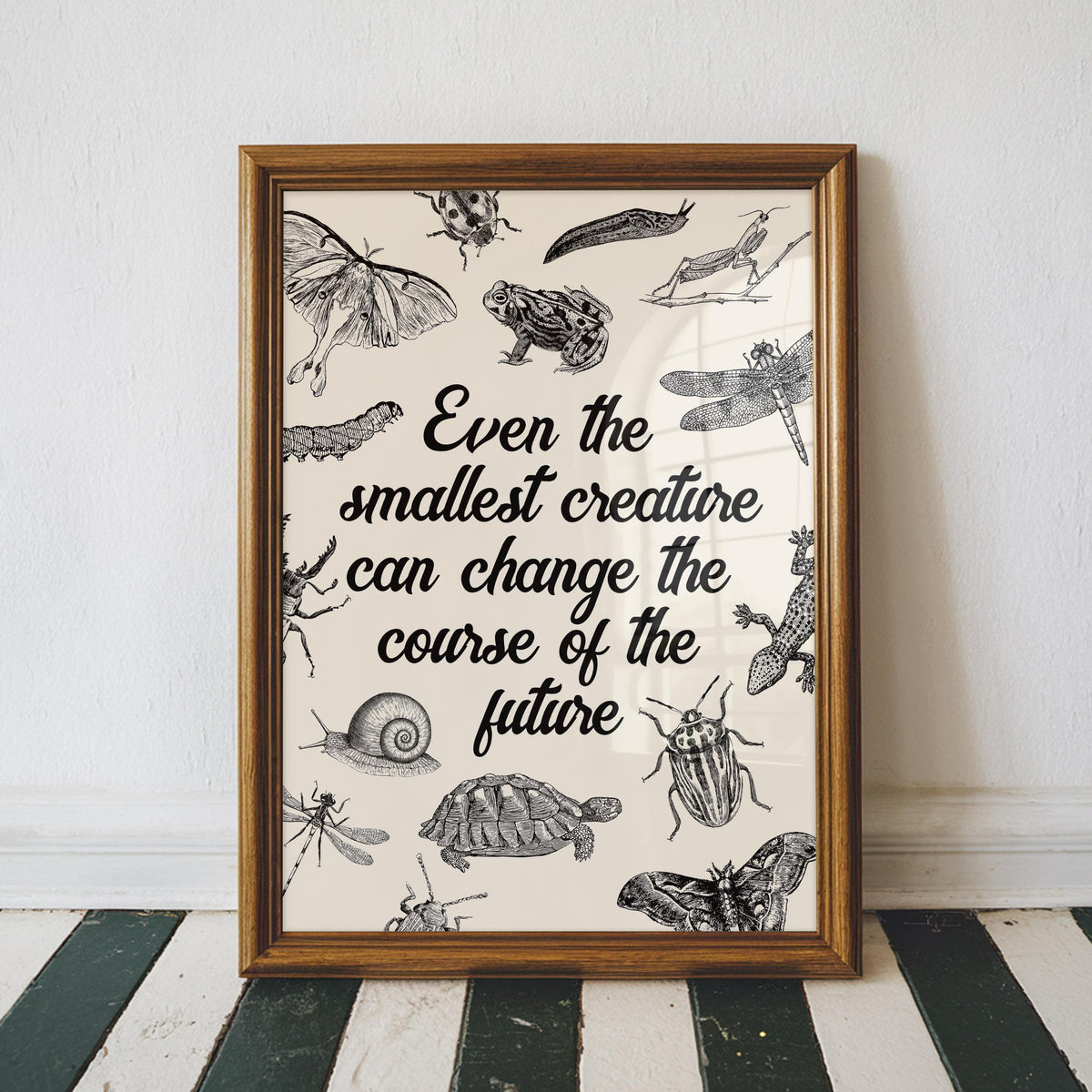 Smallest Creatures LOTR Quote Print