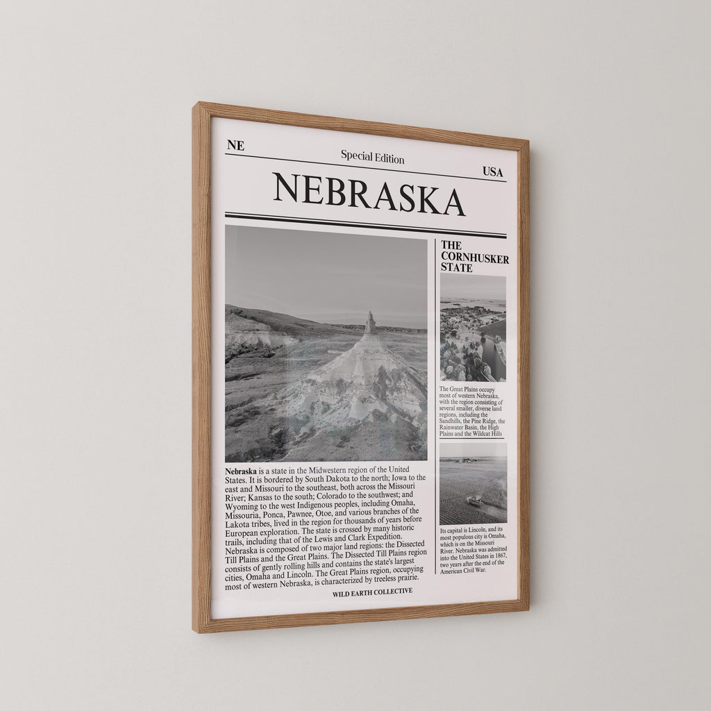 Nebraska State Newspaper Print