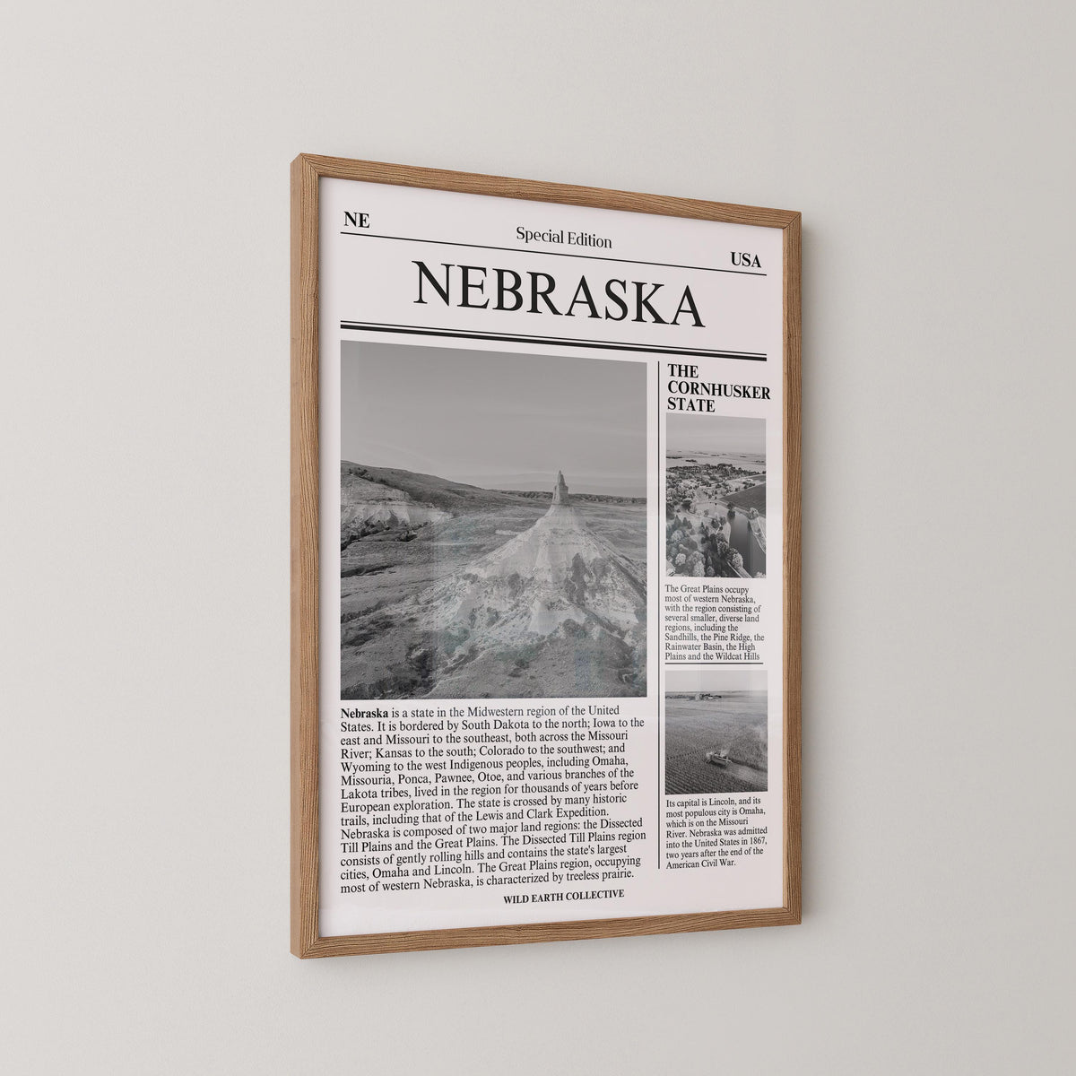 Nebraska State Newspaper Print