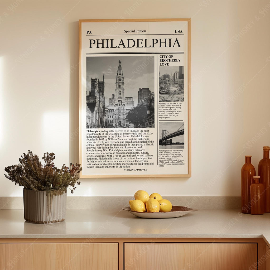 Philadelphia Newspaper Print