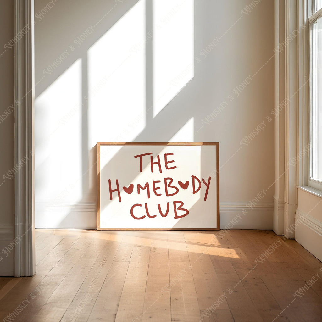 The HomeBody Club Print