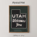 Utah Welcomes You Print