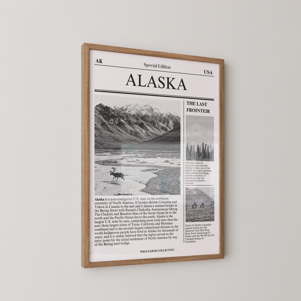 Alaska State Newspaper Print