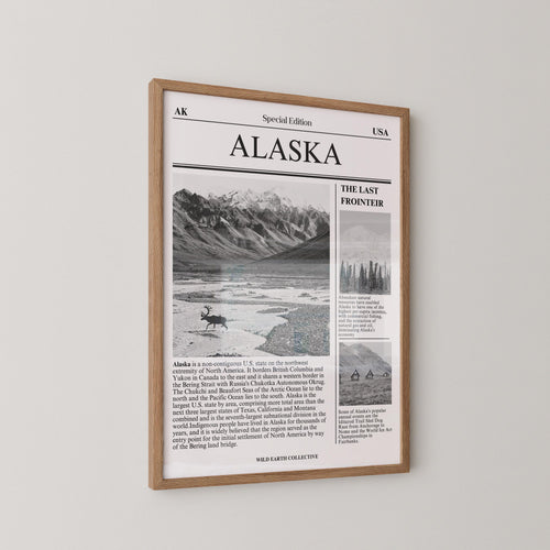 Alaska State Newspaper Print