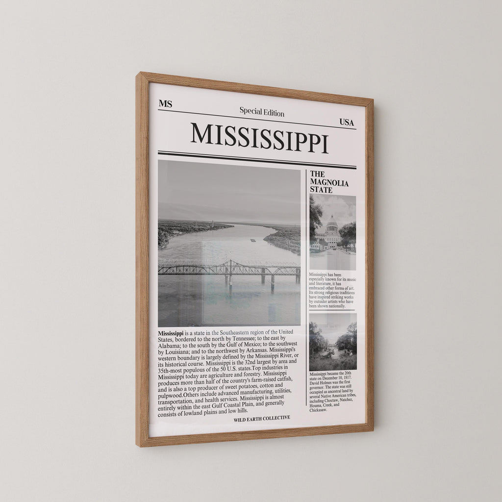 Mississippi Newspaper Print