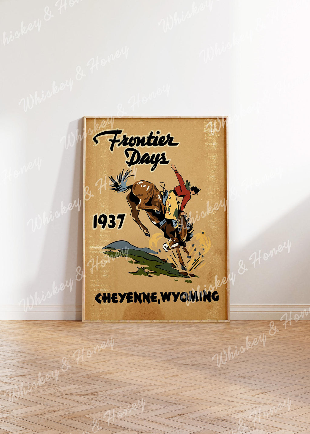 Vintage Frontier Days Print