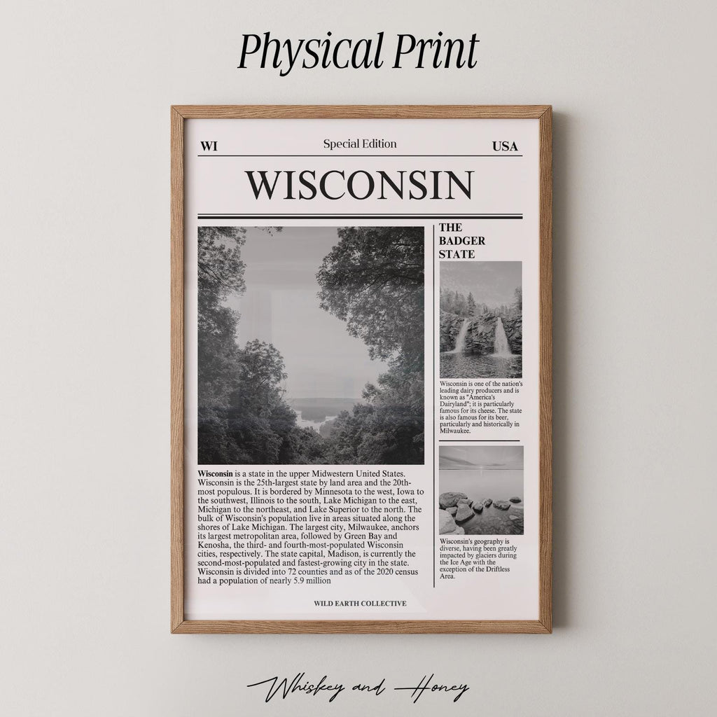 Wisconsin Newspaper Print