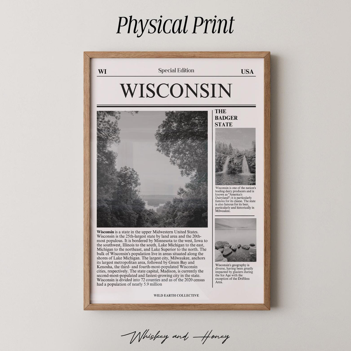 Wisconsin Newspaper Print