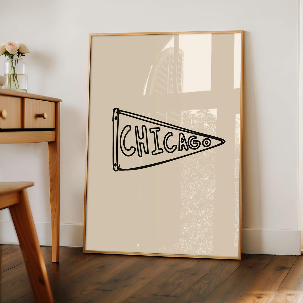 Chicago Banner Print