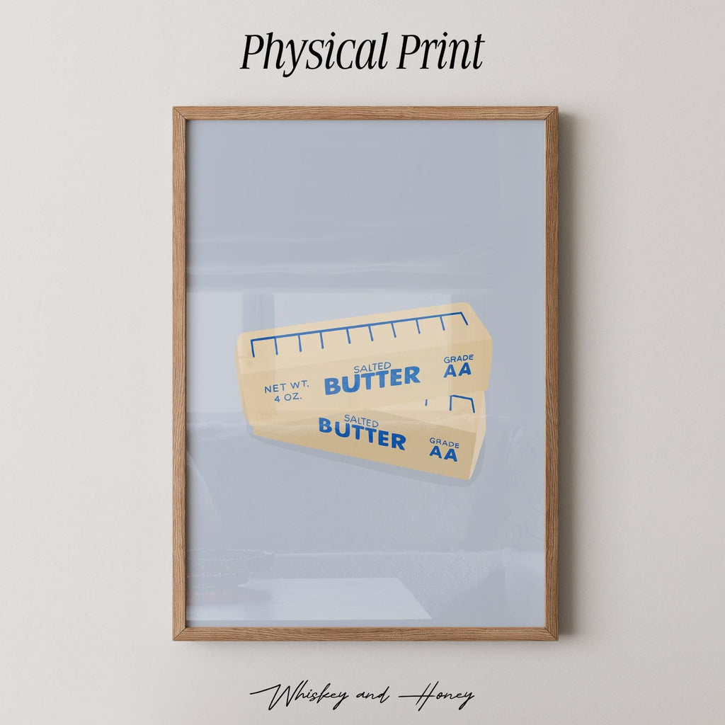 Butter Art Print