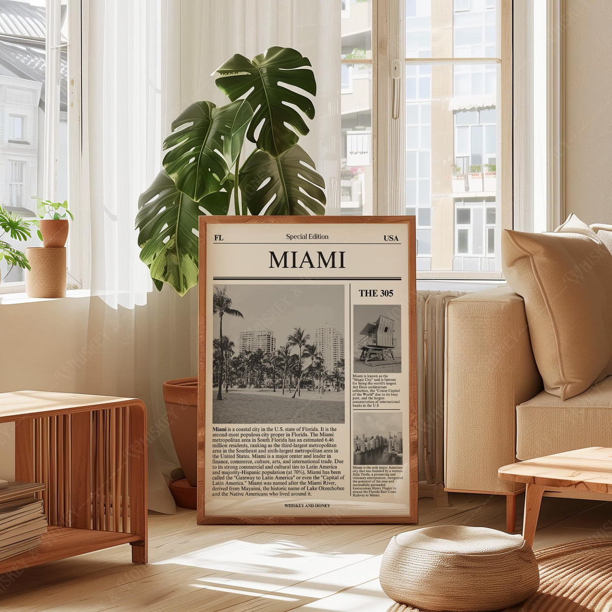 Miami Newspaper Print