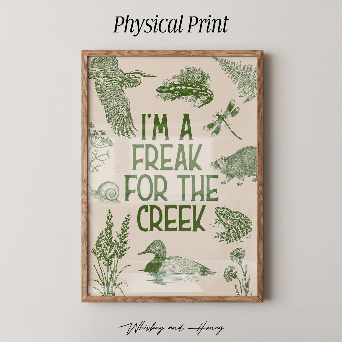 Freak For The Creek Print