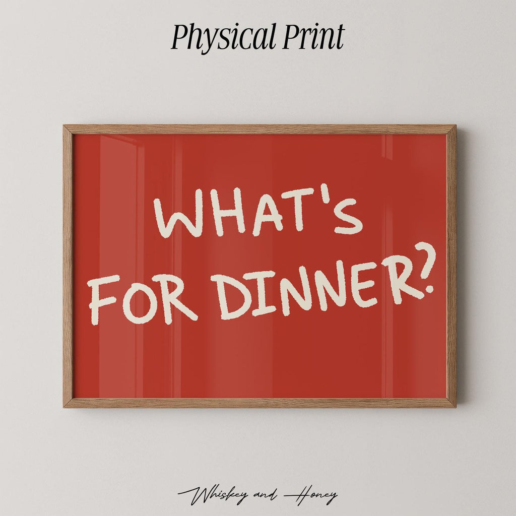 What's For Dinner? Print