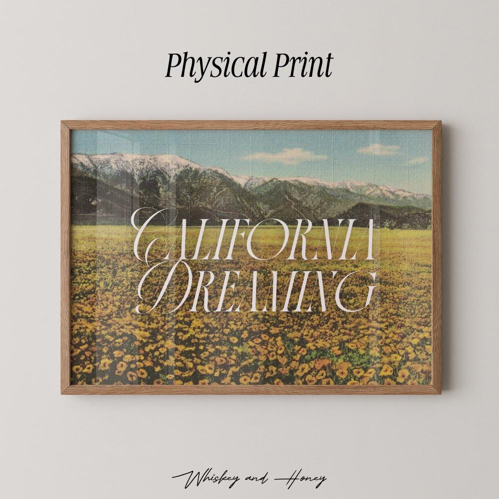 California Dreaming Print