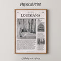 Louisiana Newspaper Print