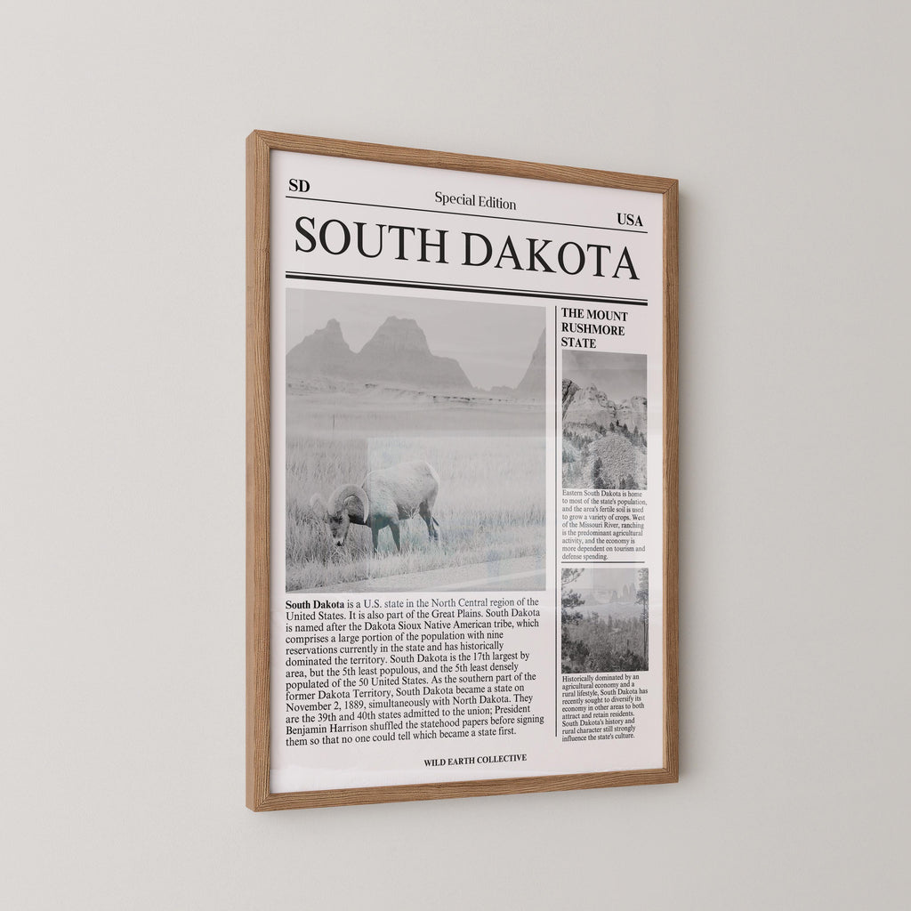 South Dakota Newspaper Print