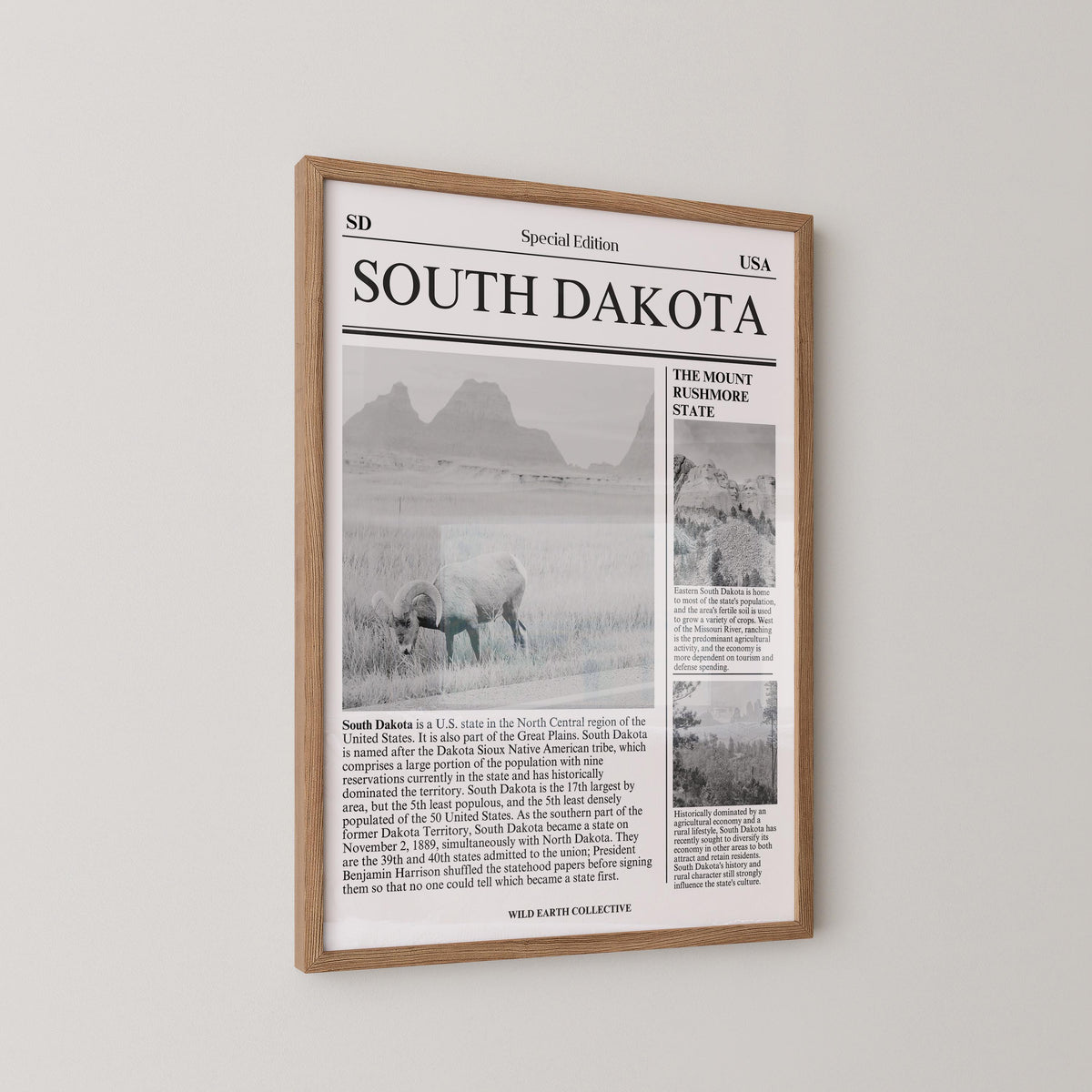 South Dakota Newspaper Print