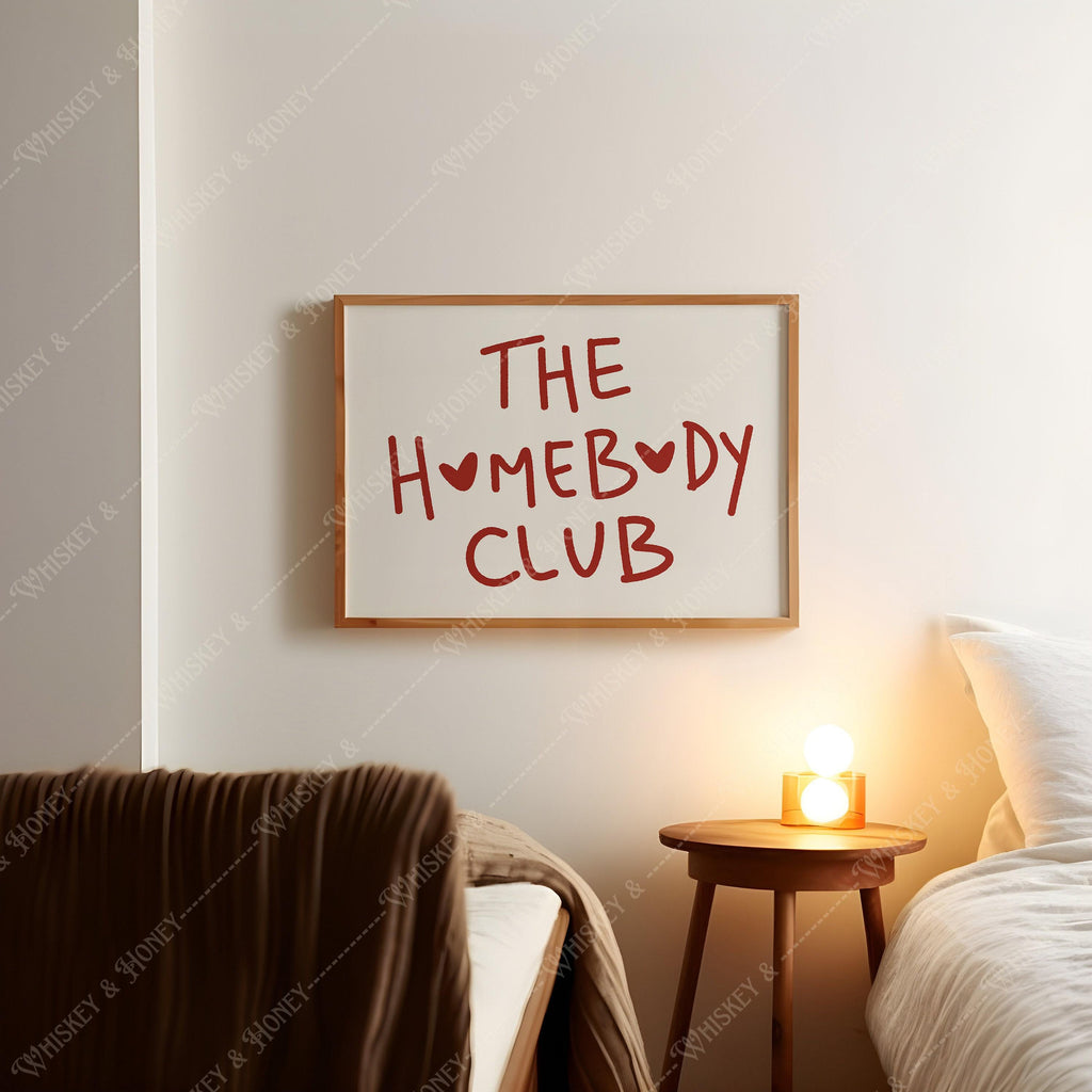 The HomeBody Club Print