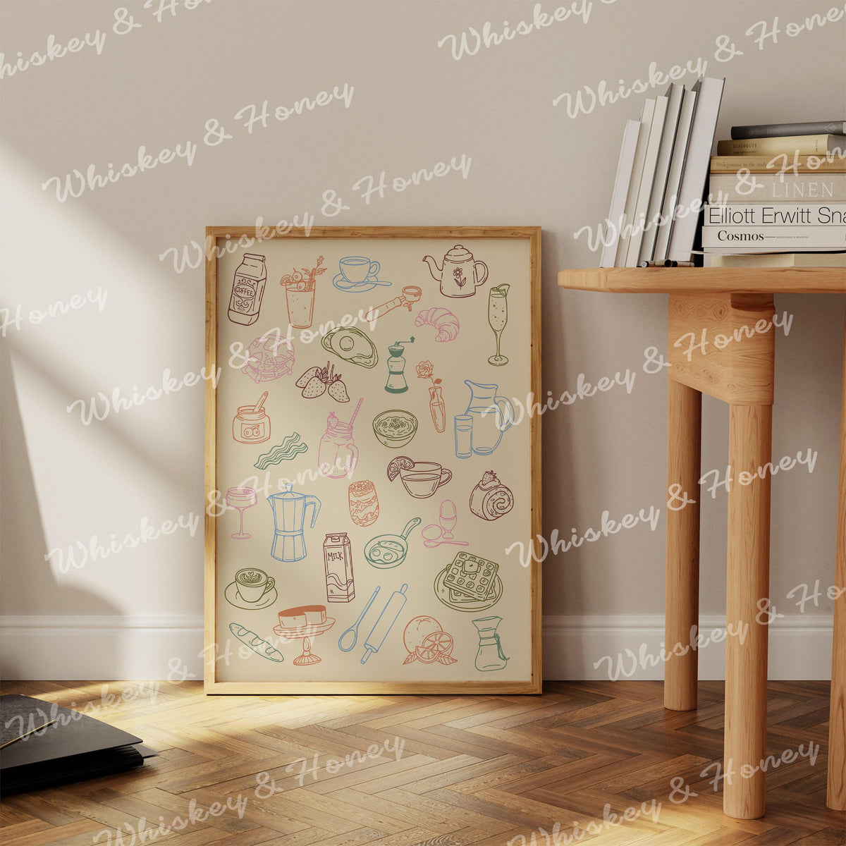 Brunch Food Print