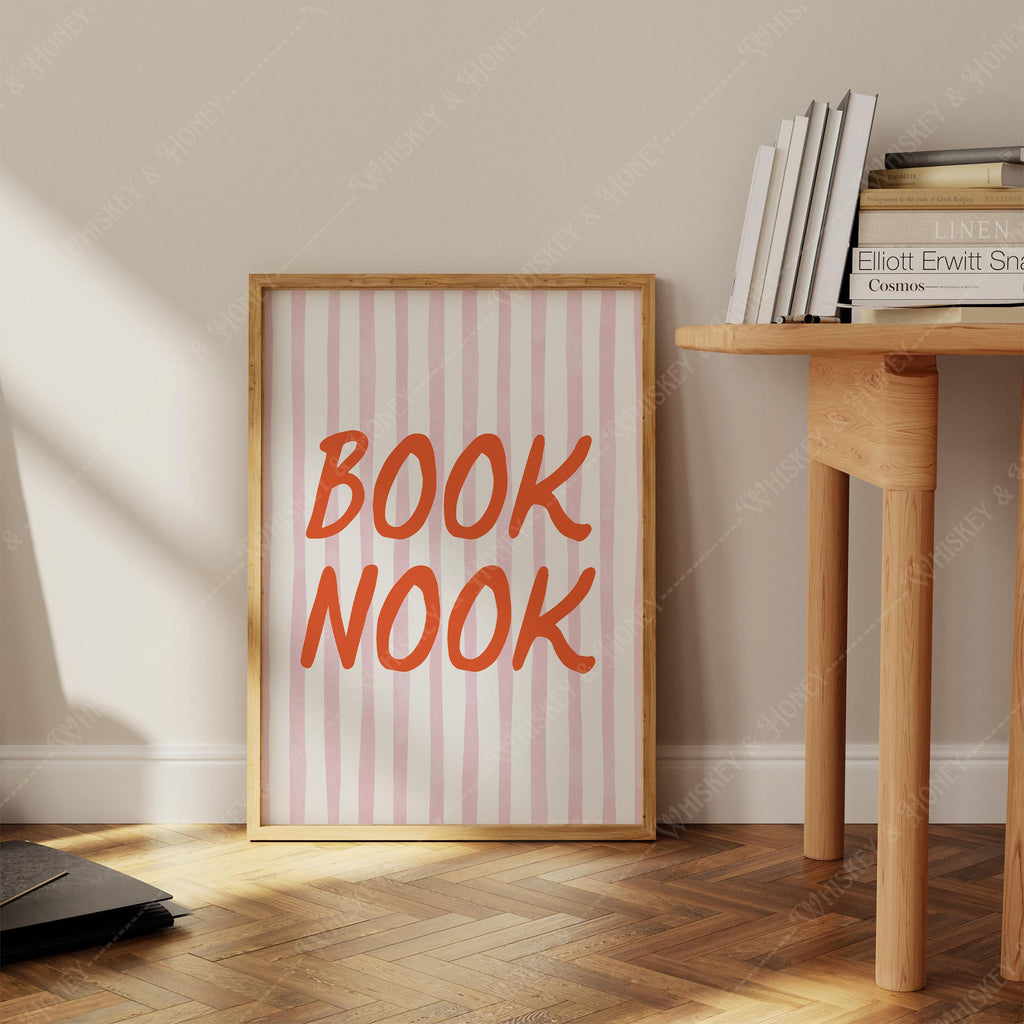 Book Nook Print