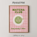 Matcha Club Art Print