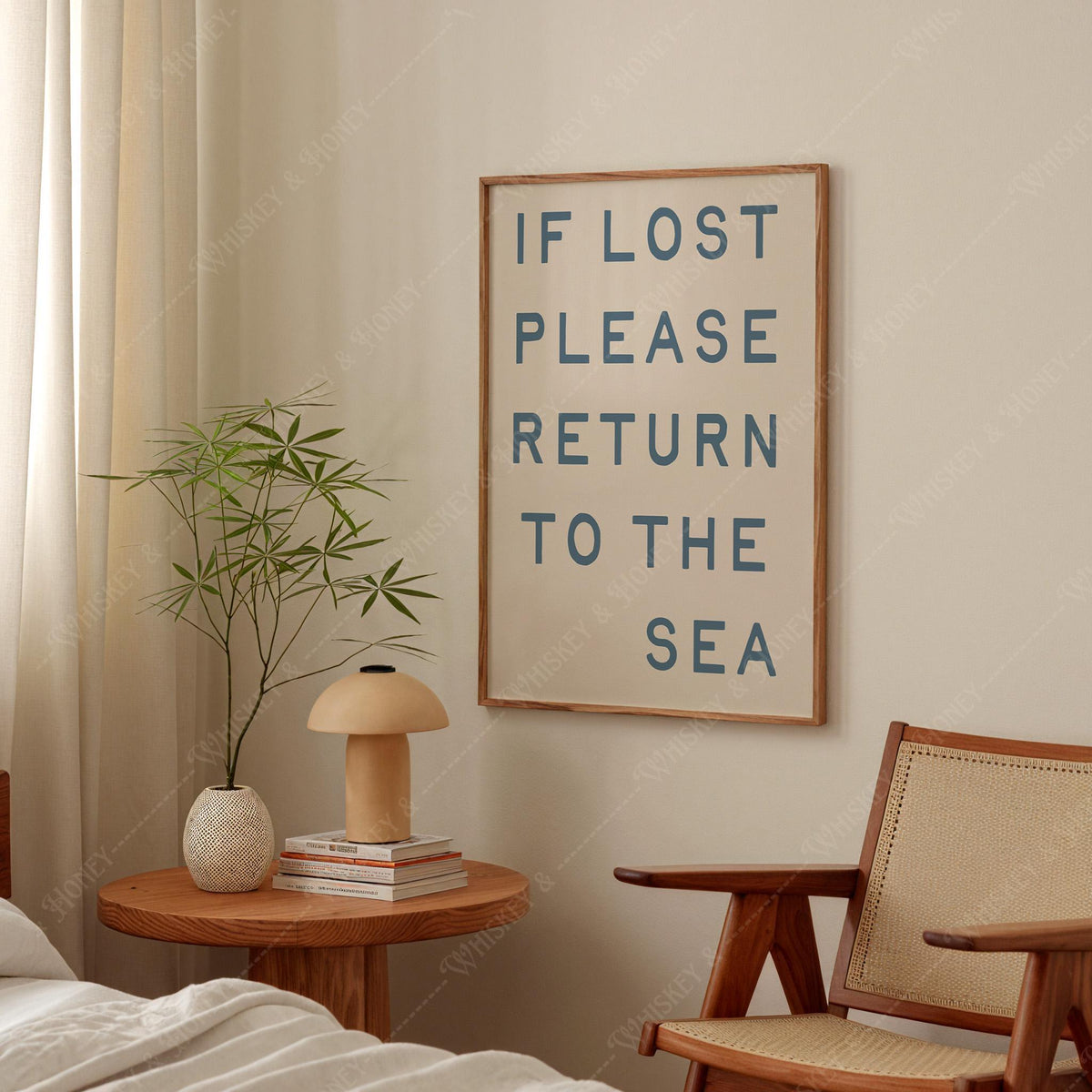 If Lost Return To The Sea Print