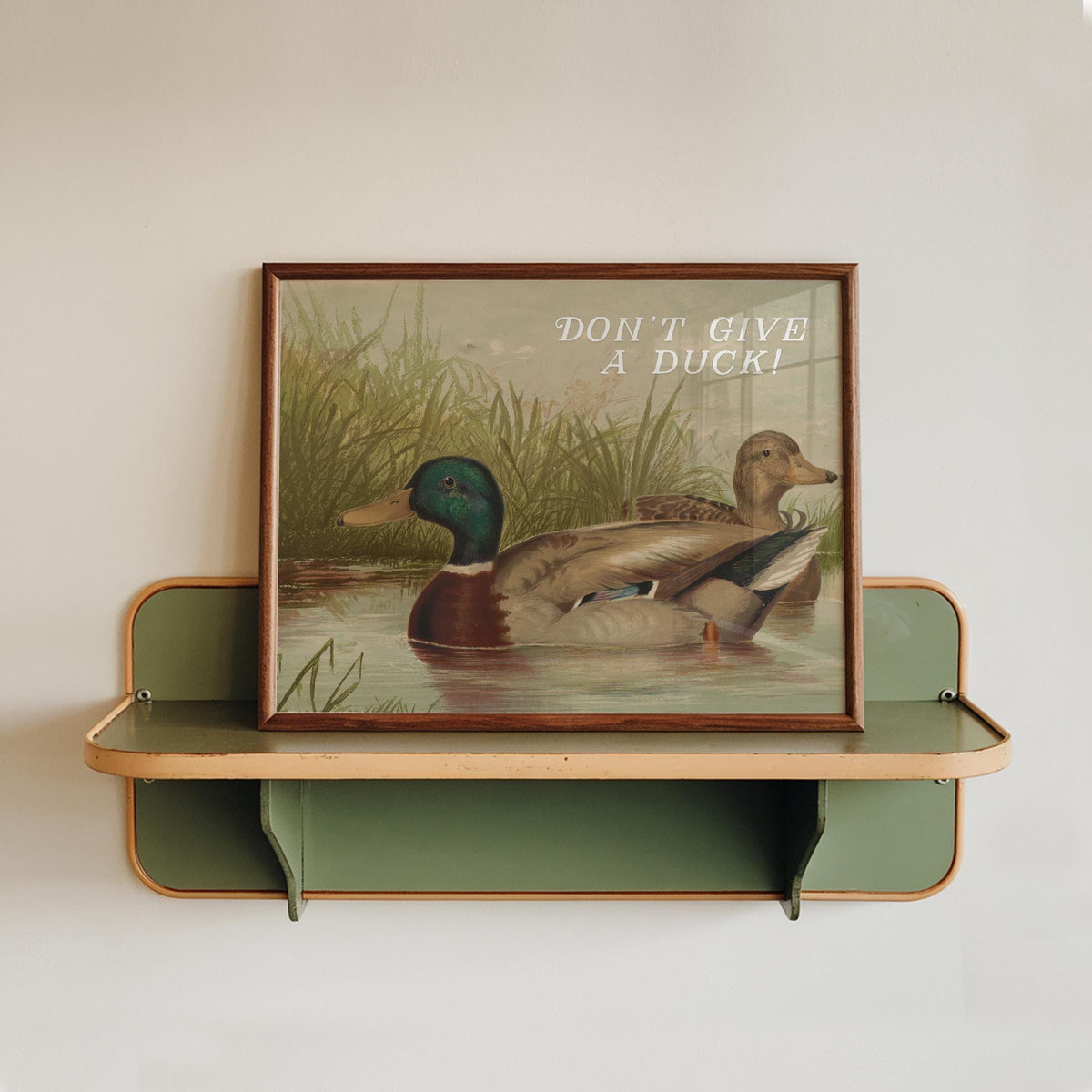 Don't Give a Duck Print