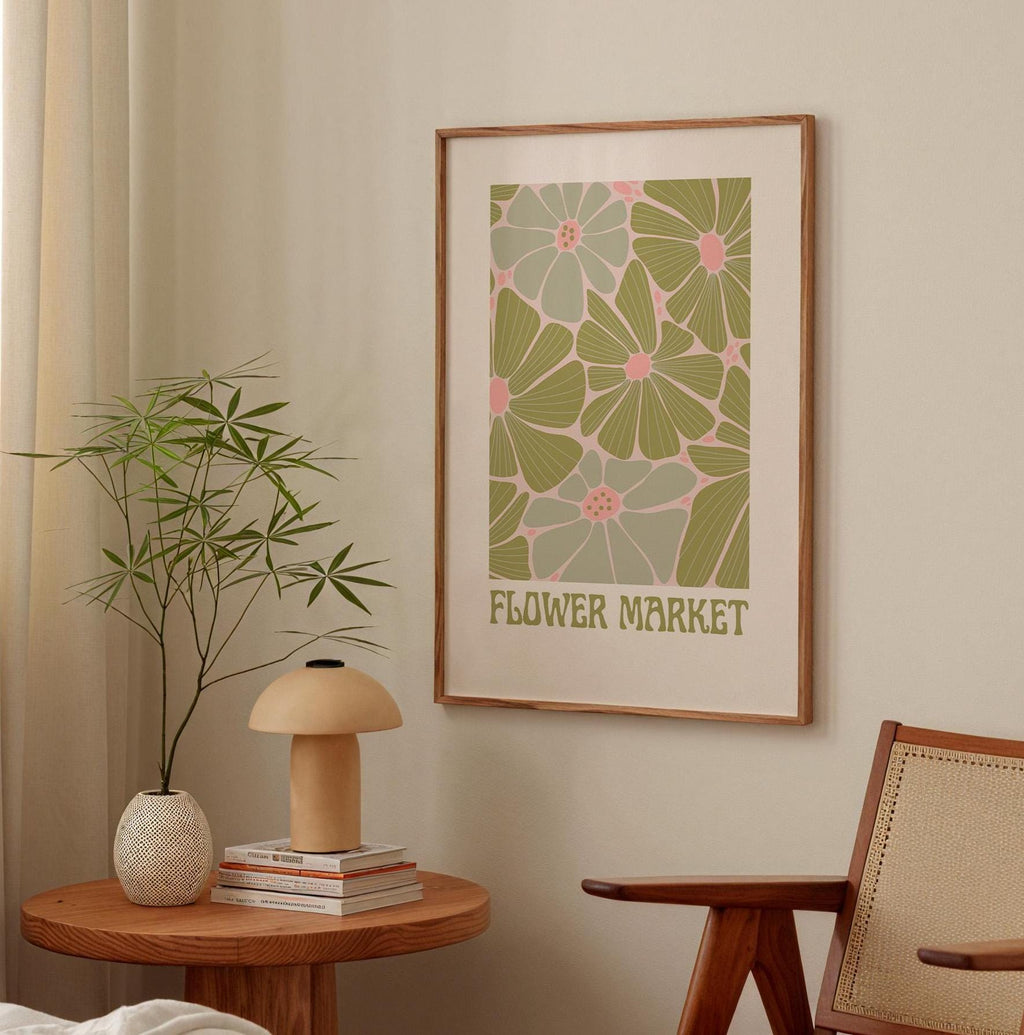 Flower Market Print