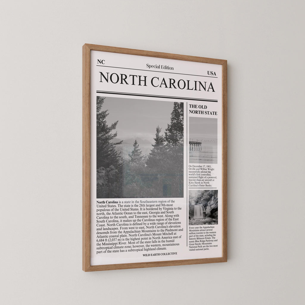 North Carolina Newspaper Print
