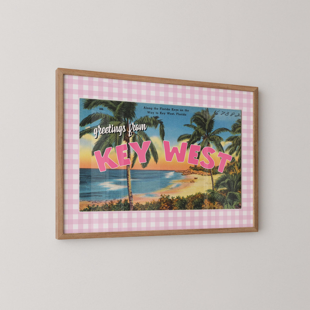 Greetings from Key West Print