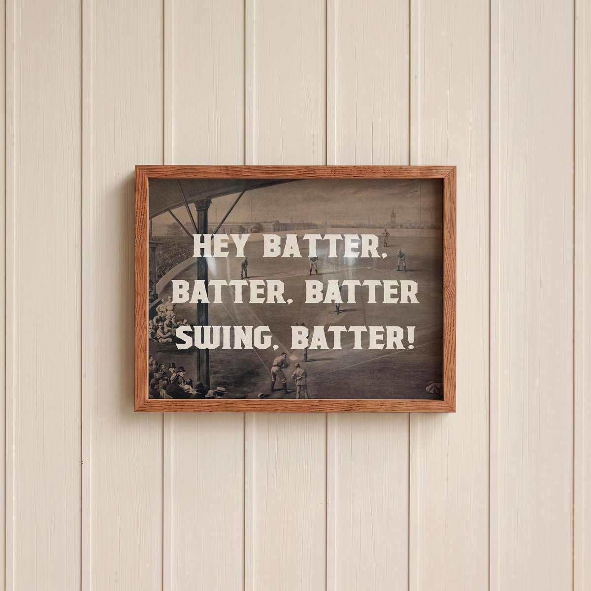 Hey Batter Batter Print
