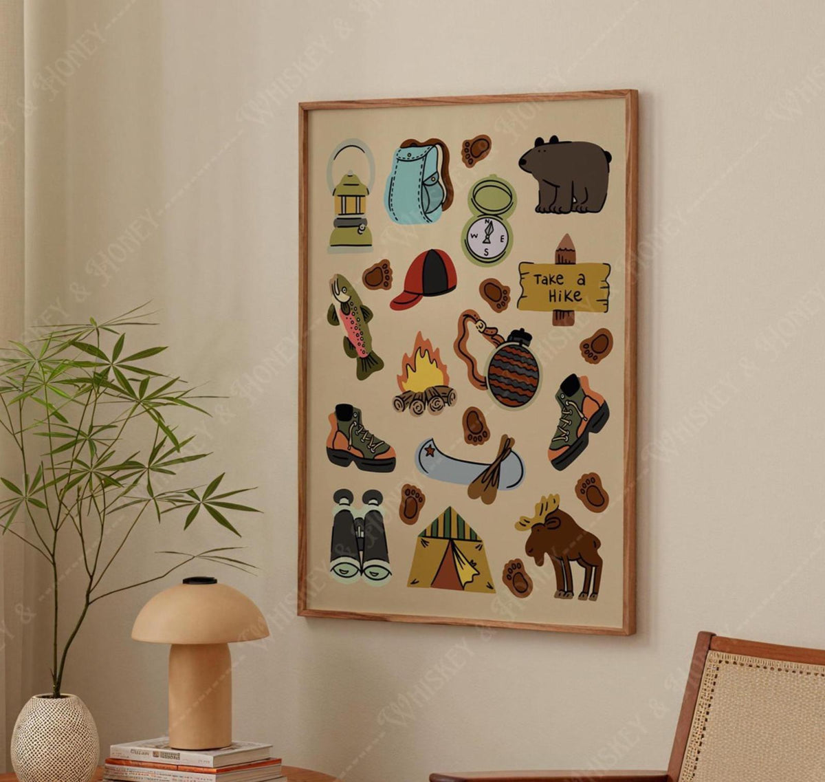 Take A Hike Print