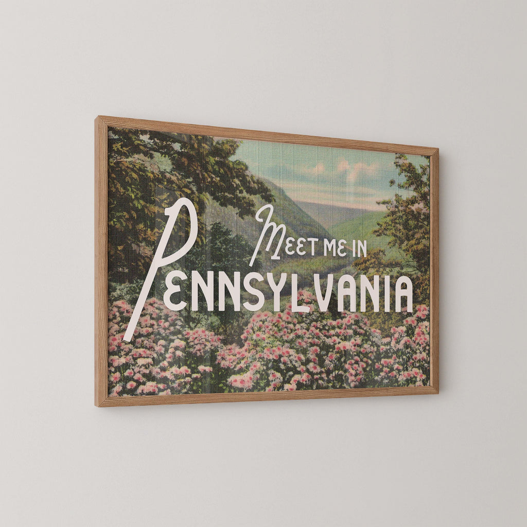 Meet Me In Pennsylvania Art Print