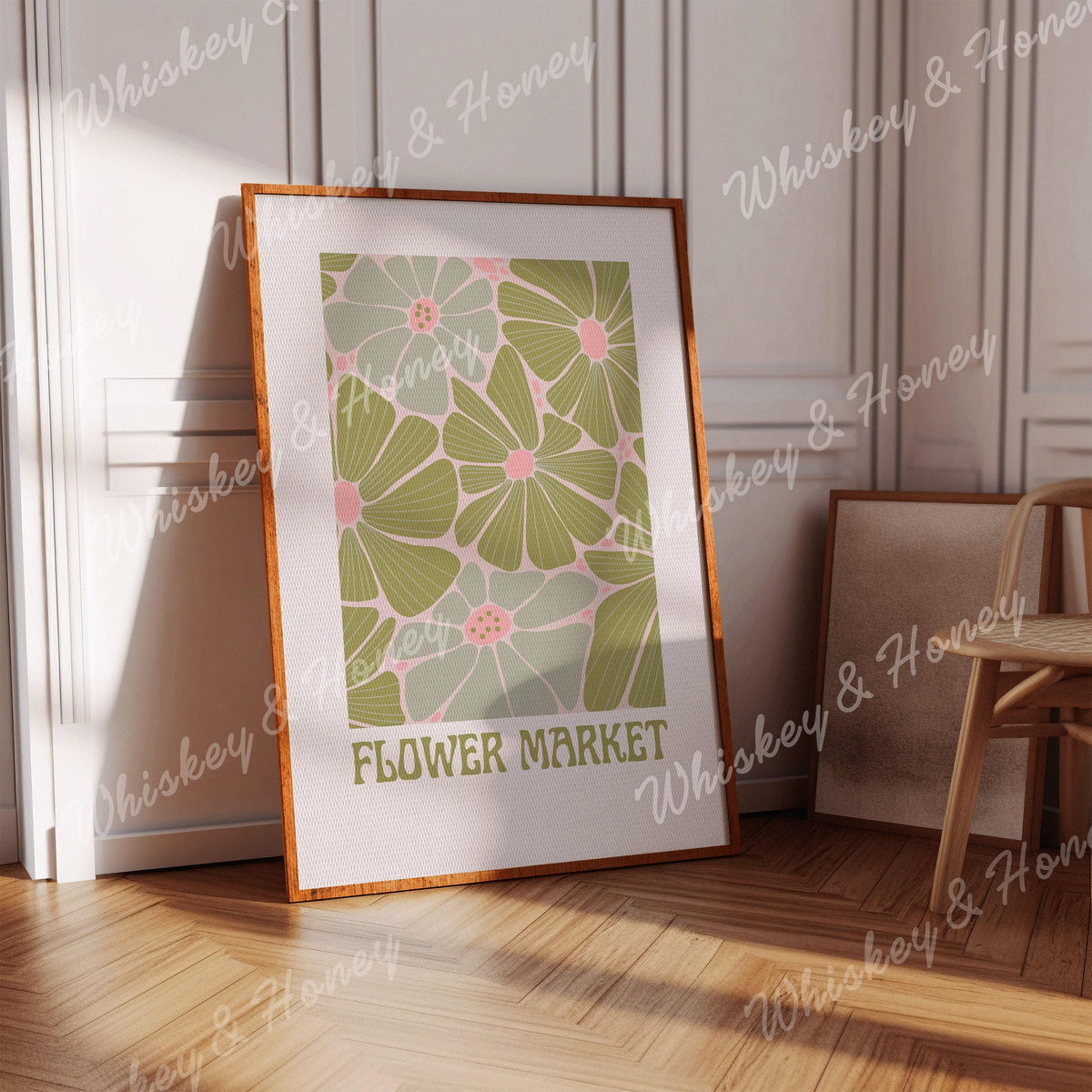 Flower Market Print