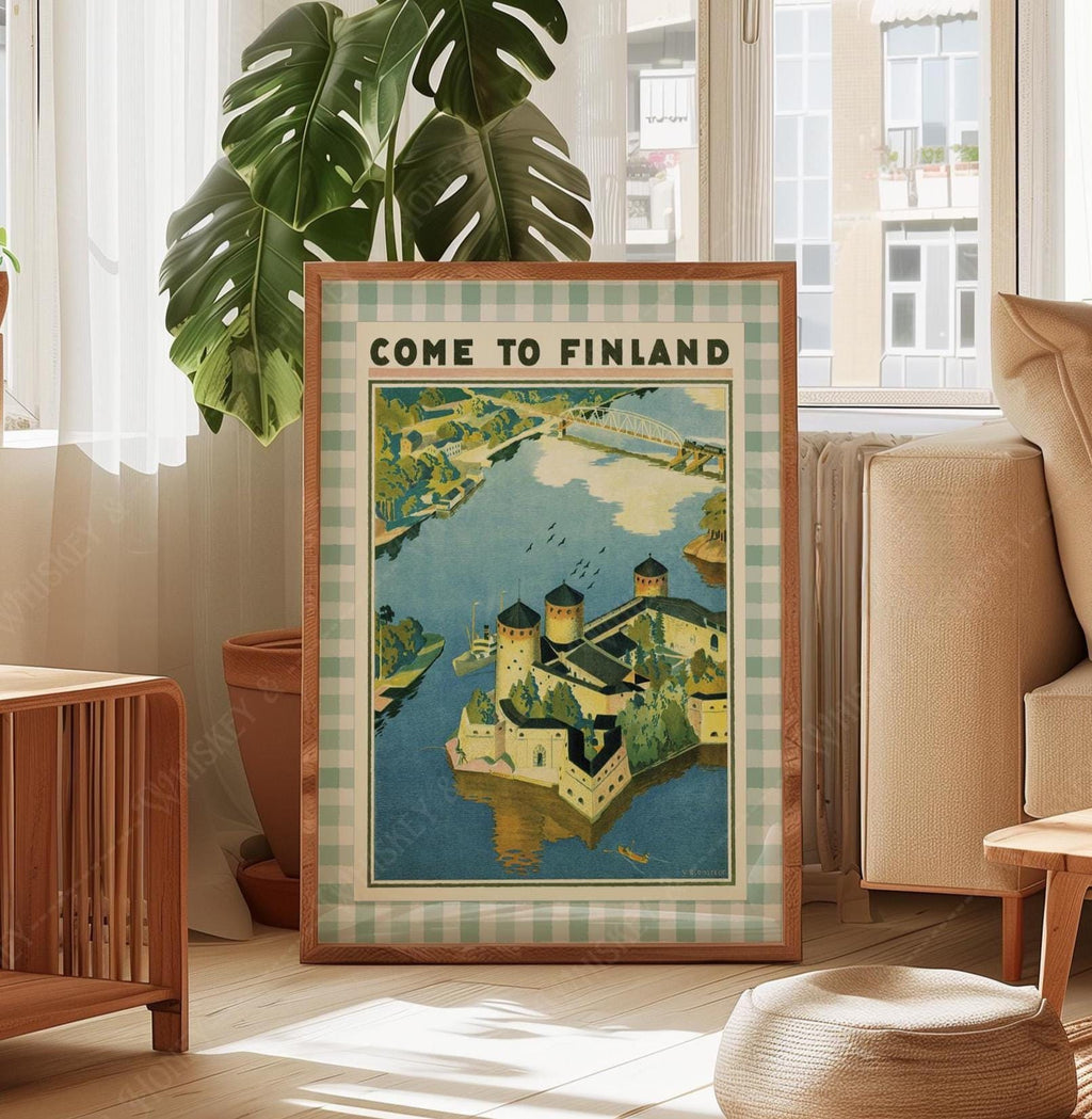 Come to Finland Travel Print