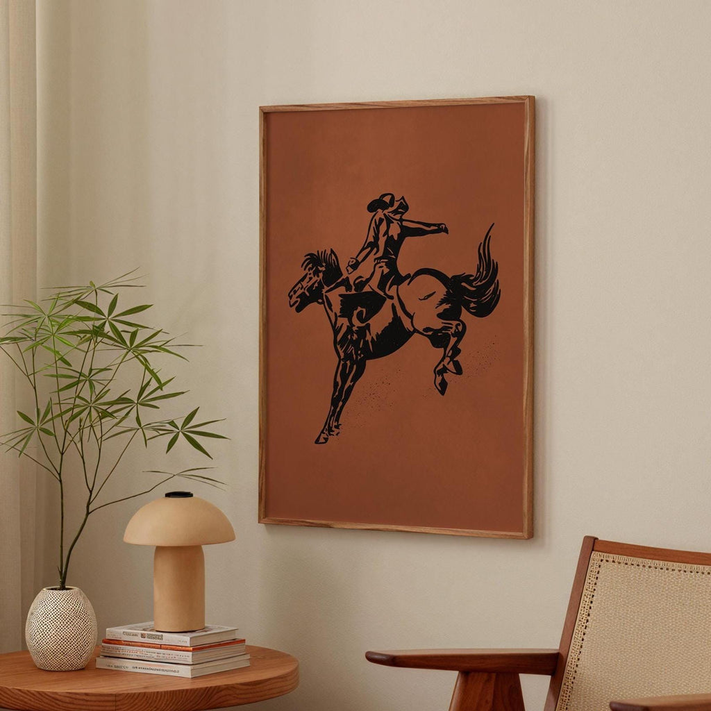 Rodeo Cowboy Physical Print