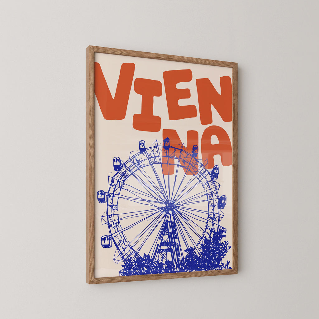 Vienna Travel Print