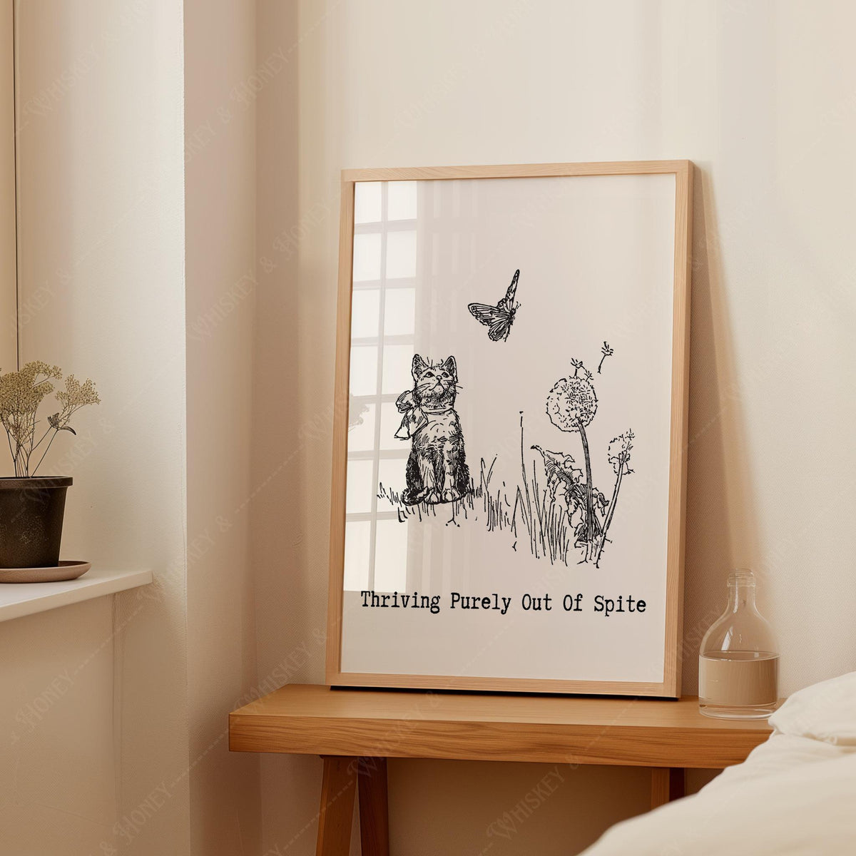 Thriving Purely Out of Spite Print