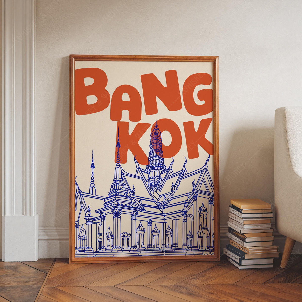 Bangkok Travel Print