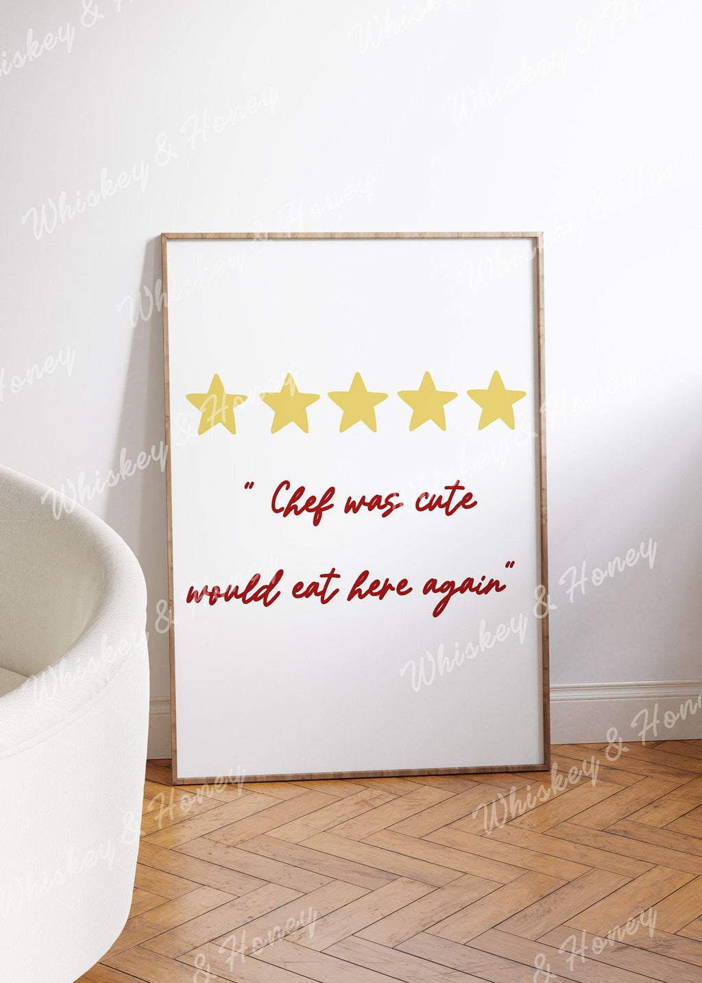 Cute Chef Art Print
