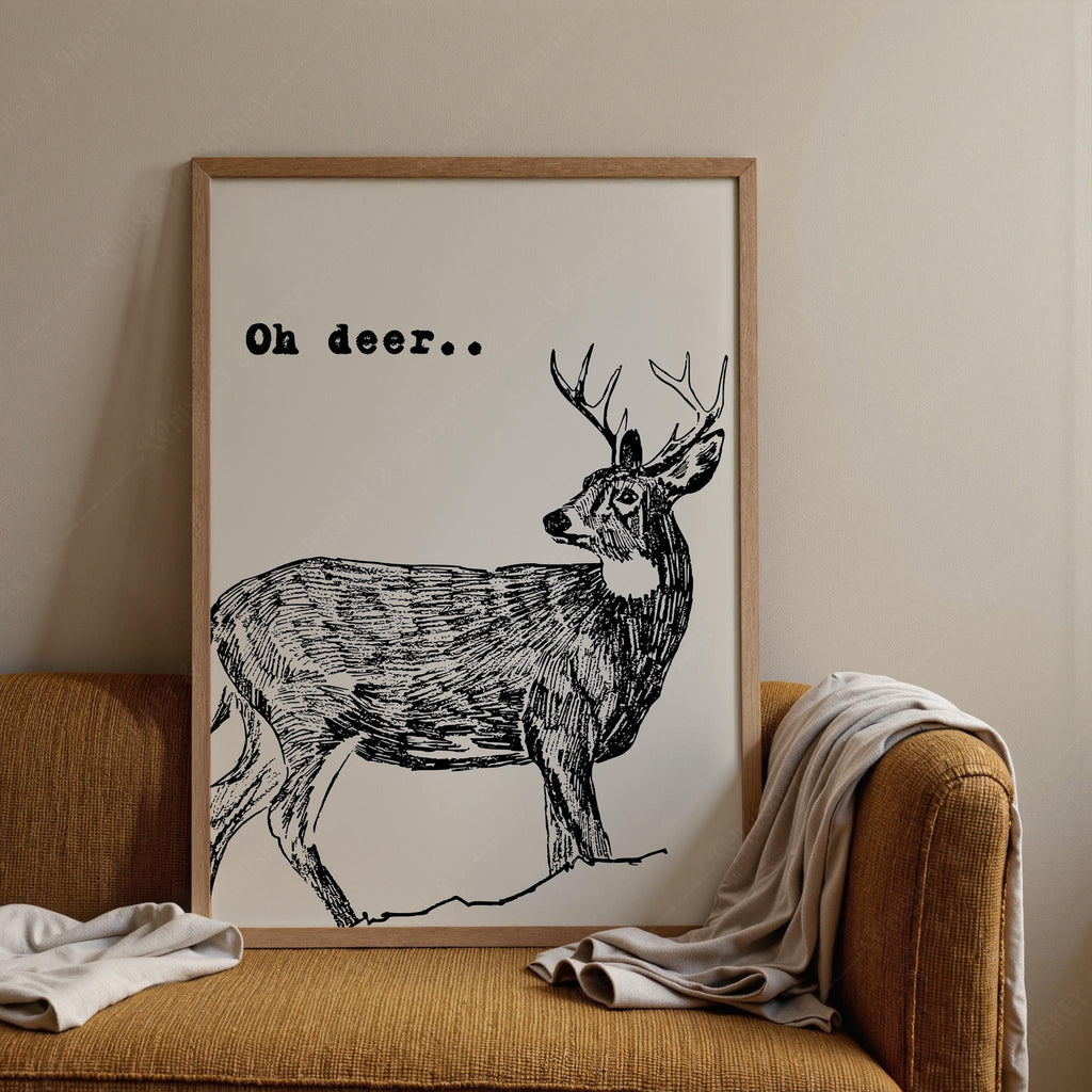 Oh Deer Print