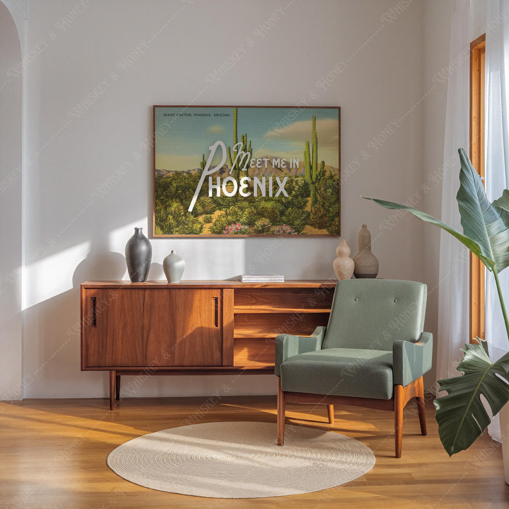 Meet Me in Phoenix Arizona Print