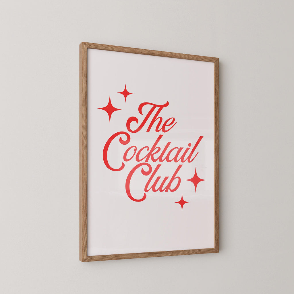 The Cocktail Club Print